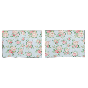 Soft Floral Pillowcase