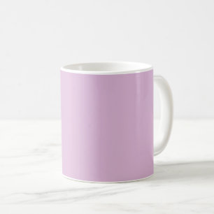 Soft French Lilac Solid Colour Coffee Mug