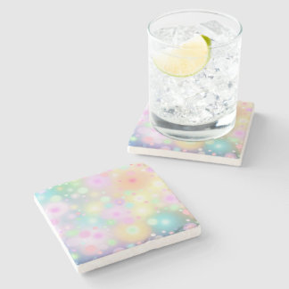 Soft Gentle Energy Circles Stone Coaster