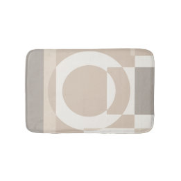 Soft Geometric Blocks – Simple and Sleek Bath Mat