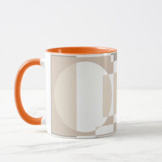 Soft Geometric Blocks – Simple and Sleek Mug