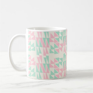 Soft Geometric Pastel Coffee Mug