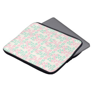 Soft Geometric Pastel Laptop Sleeve