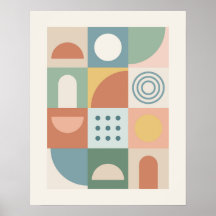 Soft Geometry Pastel Shapes Pastel Modern