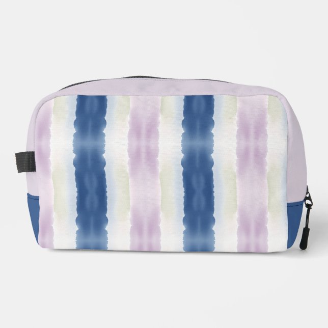Soft Gradient Torn‑Edge  Dopp Kit (Front)