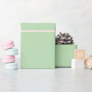 Soft Green Solid Wrapping Paper Roll