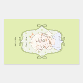 Soft Green  Sticker