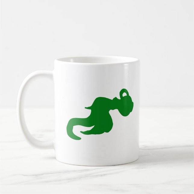 Soft Green Water Bearer Design Mug (Left)