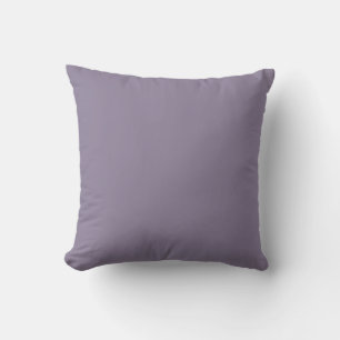 Soft Grey Purple,Solid Modern,Throw Pillow