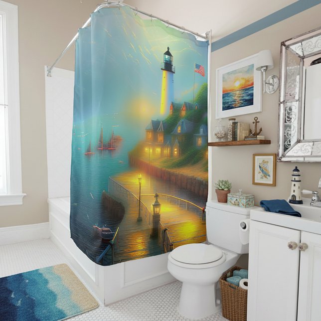Soft harbour and lighthouse (Creator Uploaded)