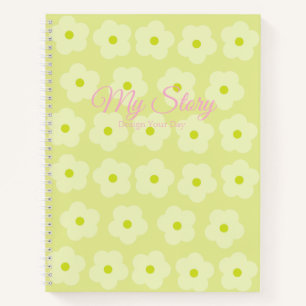 Soft Hue Blooms  Notebook