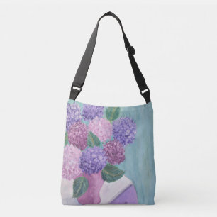 Soft Hydrangeas Crossbody Bag