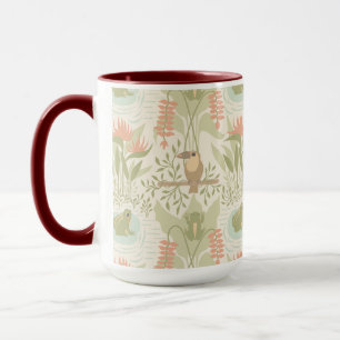 Soft Jungle Frogs & Birds Mug