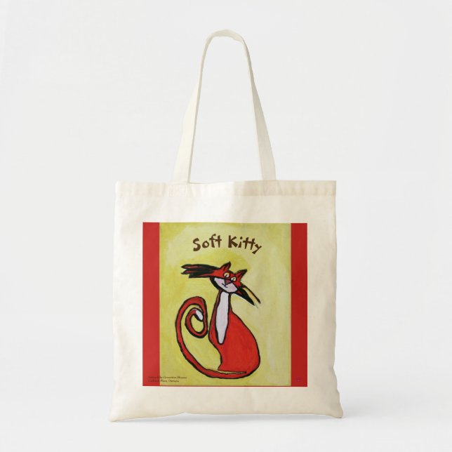 Soft Kitty - Tote Bag (Front)