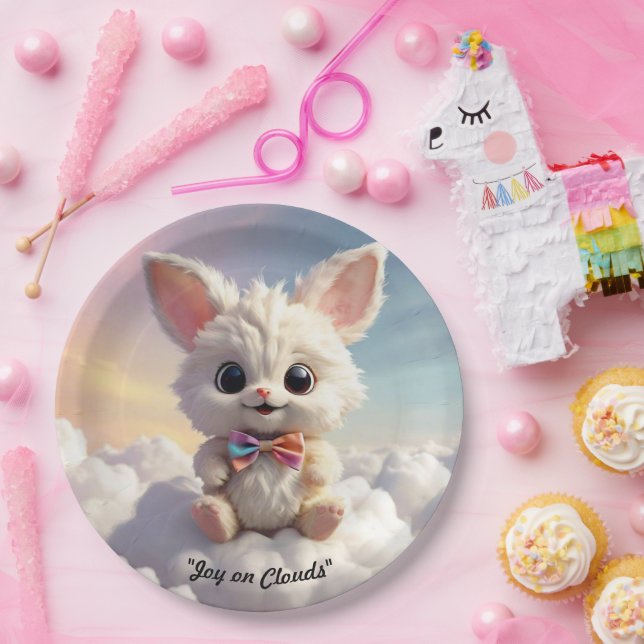 "Soft Landing" Paper Plate (Party)