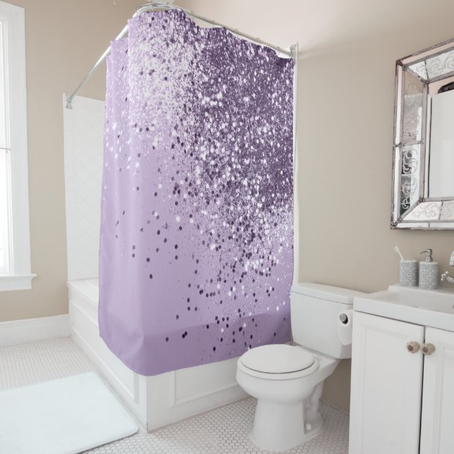 Soft Lavender Lady Glitter #1 (Faux Glitter) #art  (In Situ)