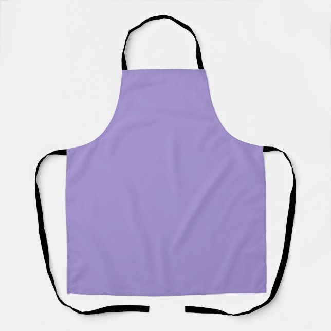 Soft Lavender Purple Colour Apron (Front)