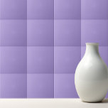 Soft Lavender Purple Colour Tile<br><div class="desc">Soft and soothing lavender purple colour creates a peaceful, elegant atmosphere. This versatile pastel shade works perfectly for both modern and classic designs.</div>