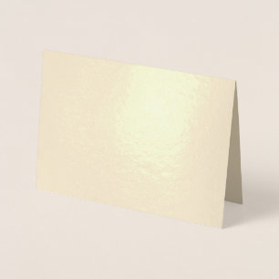 Soft Light Beige Background – Wedding Design Foil Card