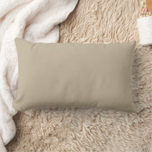 Soft Light Beige Background – Wedding Design Lumbar Pillow