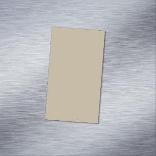 Soft Light Beige Background – Wedding Design Magnetic Business Card