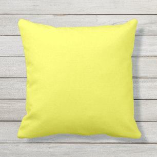 Soft light yellow  pillow