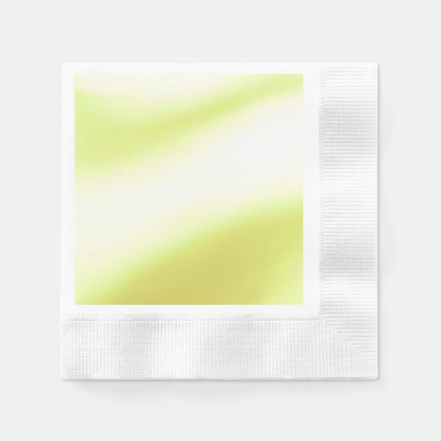 Soft Lime Print Paper Napkin (Front)