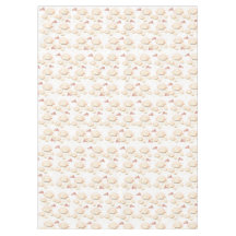 Soft Lotus Blossom & Butterfly Glow tablecloth