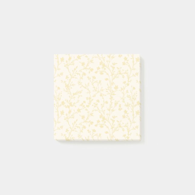 Soft Meadow Buttercream - Neutral Post-it Notes (Front)
