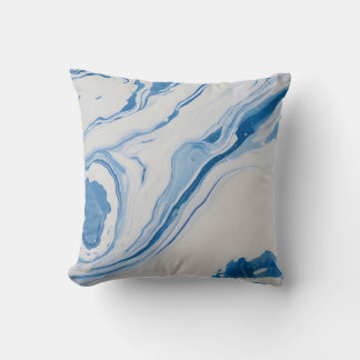Soft Modern Aesthetic Art Throw Pillow
