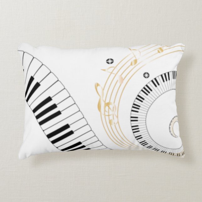 Soft Music Accent Pillow (Front)