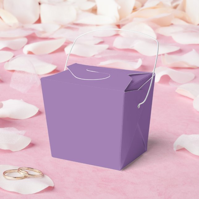 Soft Muted Lavender Favour Boxes (Wedding)