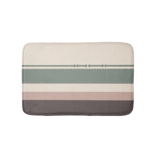 Soft Neutral Pastel Bath Mat – Minimalist Bathroom