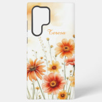 Soft Orange and Yellow Blossoms