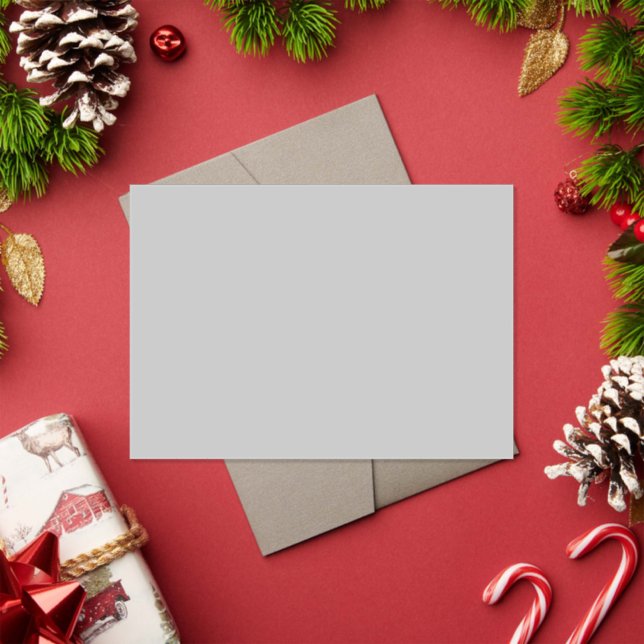 Soft Pale Grey Geometric Acrylic Invitations (Insitu (Holiday))