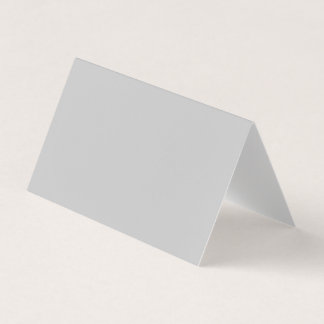 Soft Pale Grey Geometric Business Card