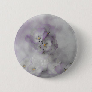 Soft Pansies 2 Inch Round Button