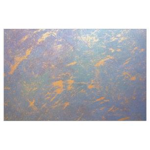 Soft Pastel Abstract Gold and Muted Splatter Fabric