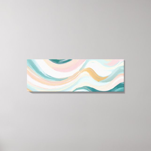 Soft Pastel Abstract Wall Art (Front)