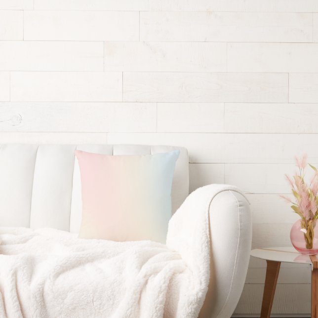 Soft Pastel Aesthetic Pillow (Couch)