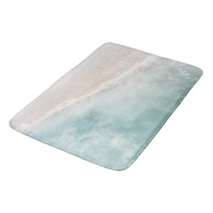 Soft Pastel Caribbean Ocean Bliss 1 Bath Mat