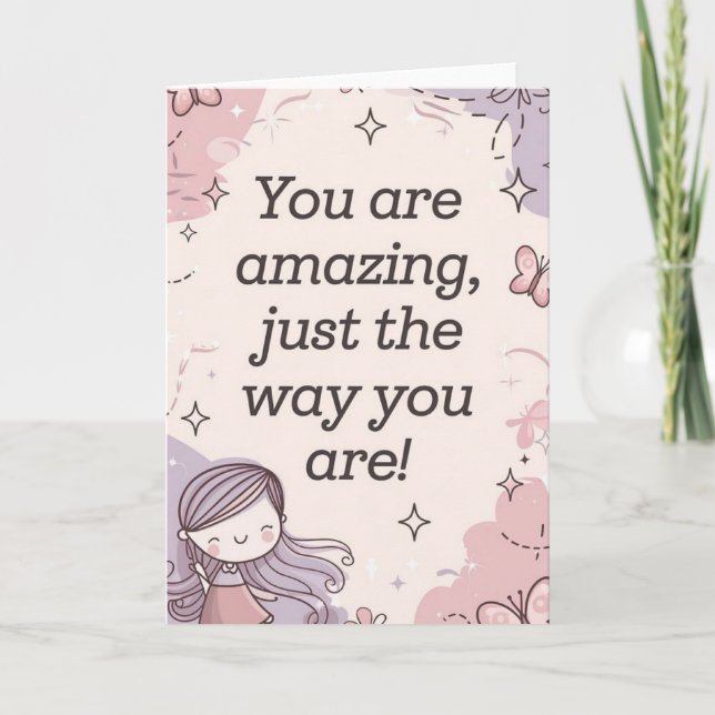 Soft Pastel Dreams Background Card (Front)