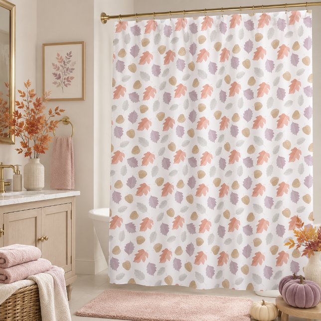 Soft Pastel Fall Leaf Pattern | Minimalist Autumn (Creator Uploaded)