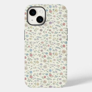 Soft Pastel Floral Pattern Cute Phone case