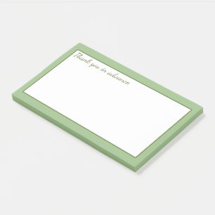 Soft Pastel Green Post-it Notes