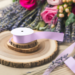 Soft pastel lavender heaven Satin Ribbon
