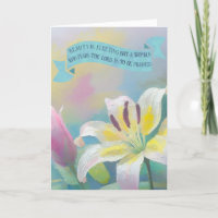 Soft Pastel Lily,Bible Verses Mother Love