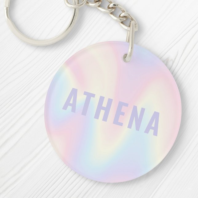 Soft pastel nom arc-en-ciel tendance moderne minim (Créateur téléchargé)
