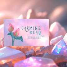 Soft Pastel Opalescent Lotus Flower Aesthetician