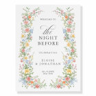 Soft Pastel Ornate Printemps Dîner De Répétition B